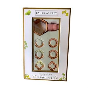 Laura Ashley wine accessory set